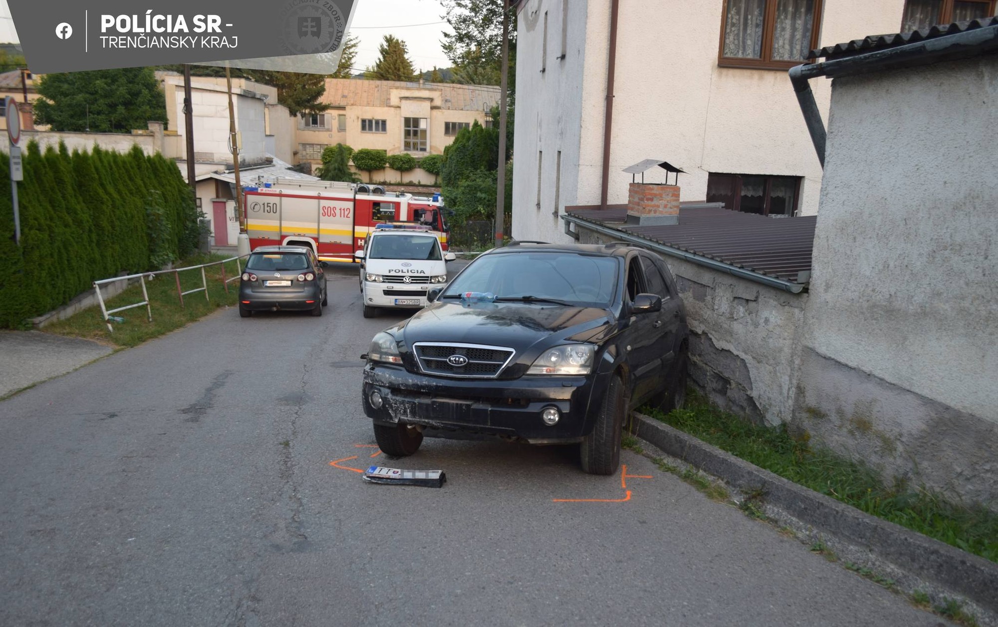 Polícia obvinila vodiča, opitý v Bánovciach nad Bebravou zrazil chodkyňu.