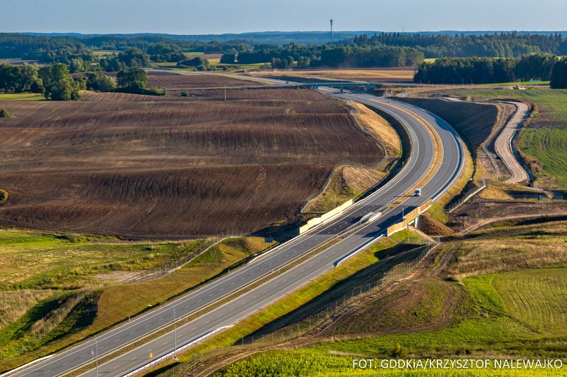 Via Baltica zyskała nowy odcinek drogi ekspresowej S61 Szczuczyn - Ełk Południe