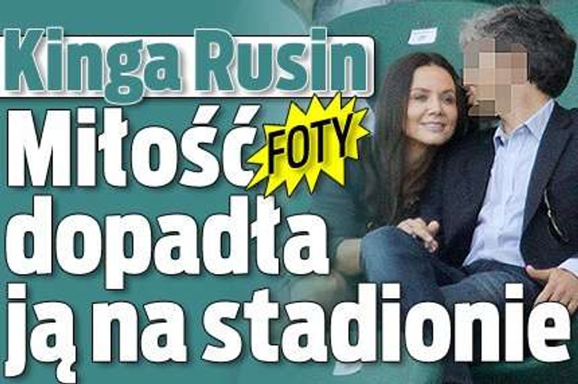 Kinga Rusin. Miłość dopadła ją na stadionie