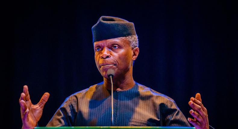 Vice President Yemi Osinbajo declares for president. (Punch)