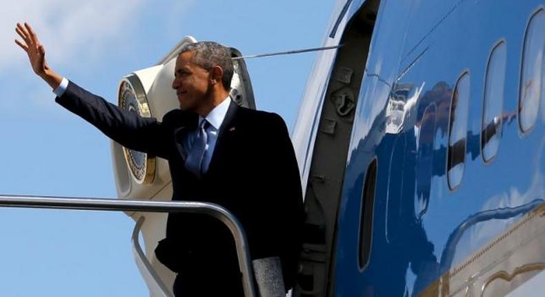 Obama arrives for summit amid extraordinary security