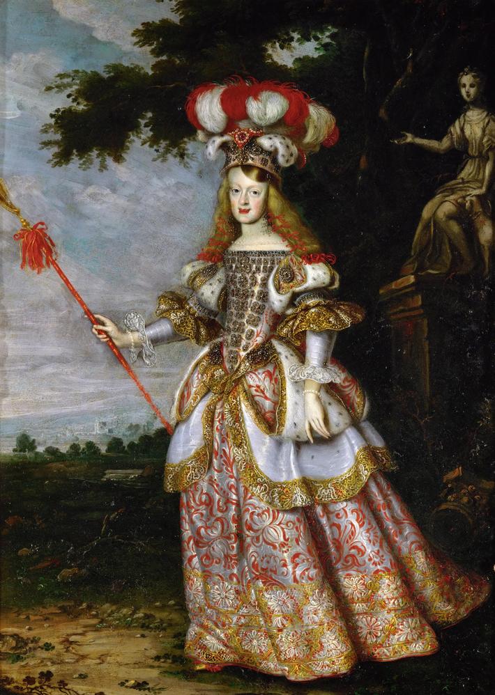 Portret cesarzowej Małgorzaty Teresy w stroju teatralnym”
