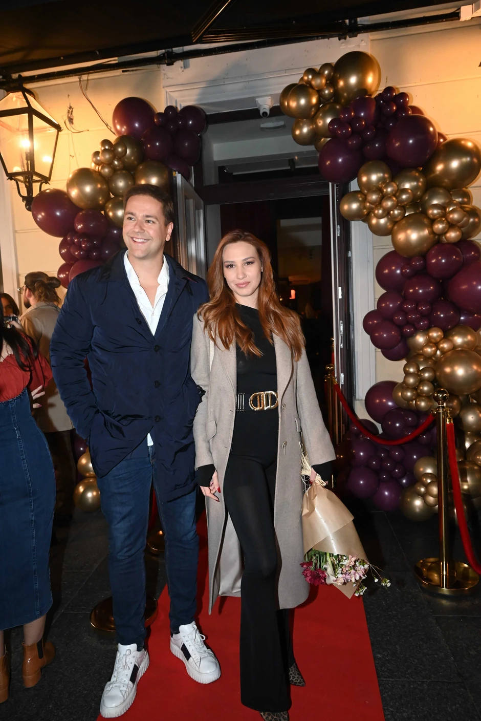 Luka Raco sa devojkom