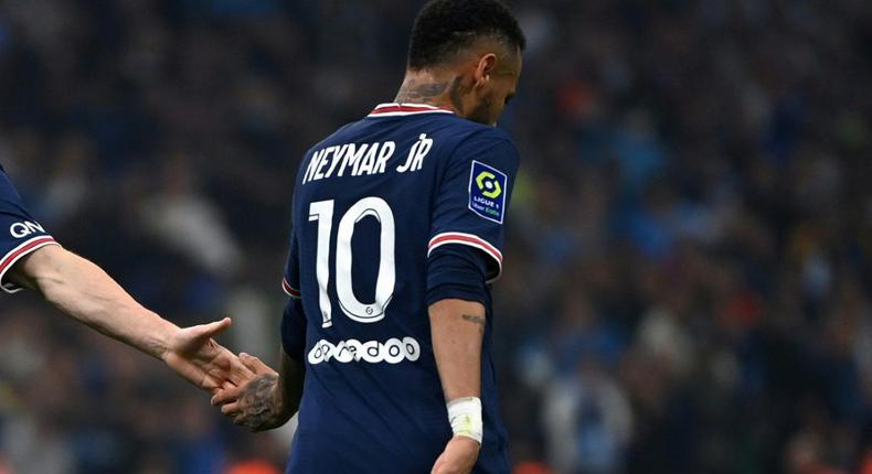 Neymar's only goal so far this season for PSG came from the penalty spot Creator: CHRISTOPHE SIMON