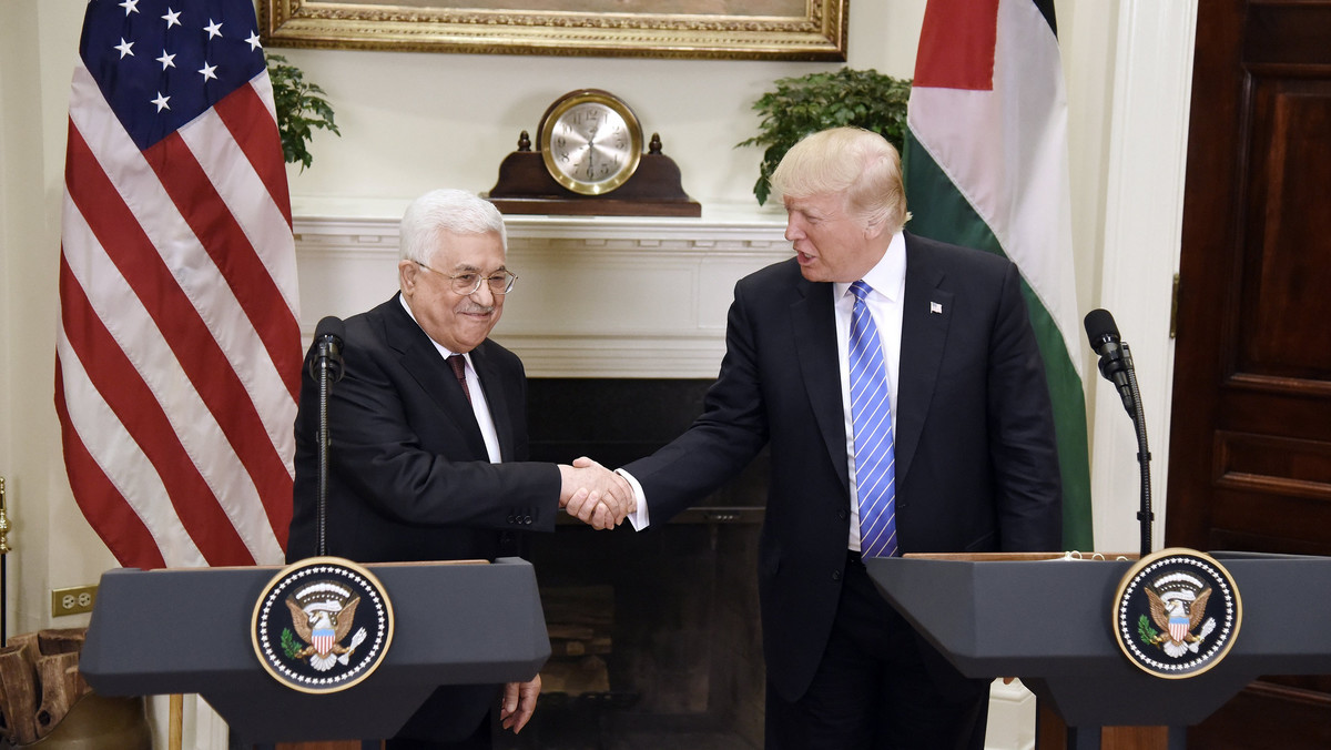 Prezydent USA Donald Trump, który przyjął dziś w Białym Domu prezydenta Palestyny Mahmuda Abbasa, powiedział, że spotkanie jest częścią procesu zmierzającego do osiągnięcia izraelsko-palestyńskiego porozumienia pokojowego.