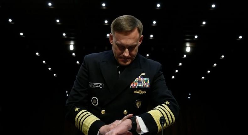 Reports said that US National Security Agency chief Admiral Michael Rogers' position in the Obama administration was in potential jeopardy