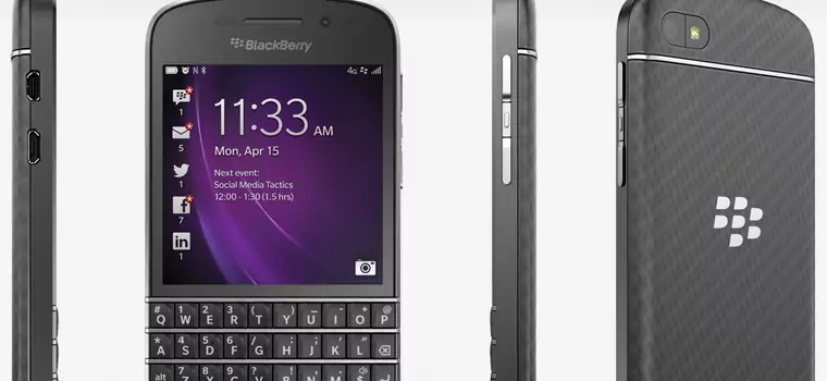 Blackberry Q10: pierwsze godziny