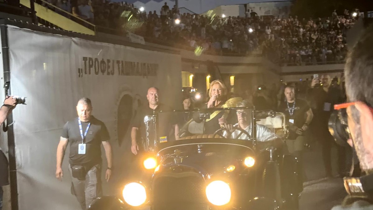 Ćana, koncert na Tašmajdanu