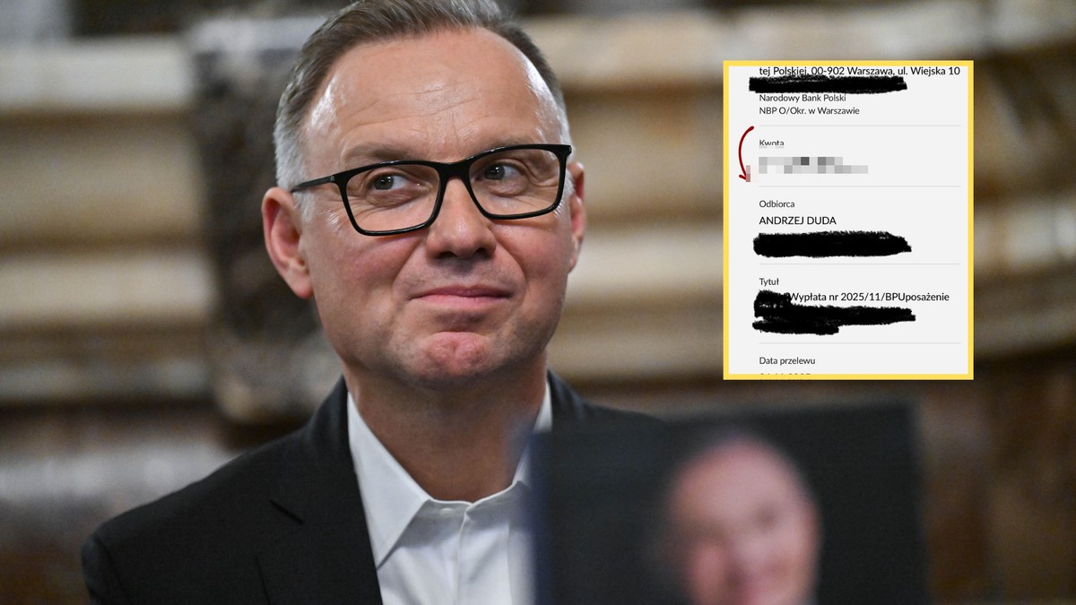 Andrzej Duda pokazał, ile dostał emerytury. W komentarzach burza. "Trochę dla nas Polaków wstyd"