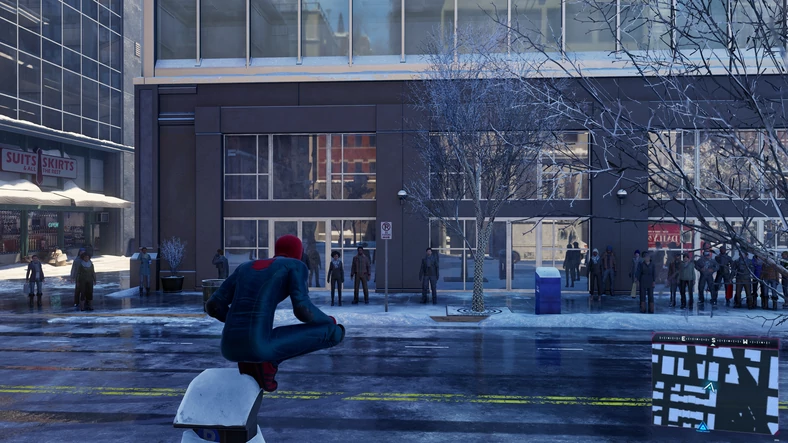 Marvel’s Spiderman: Miles Morales na PS5 z włączonym ray tracingiem