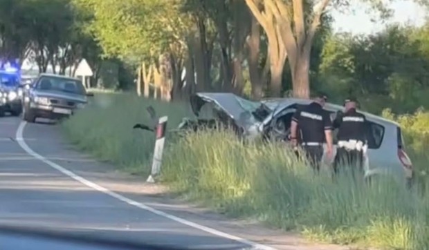 Nesreća na putu Sombor - Apatin