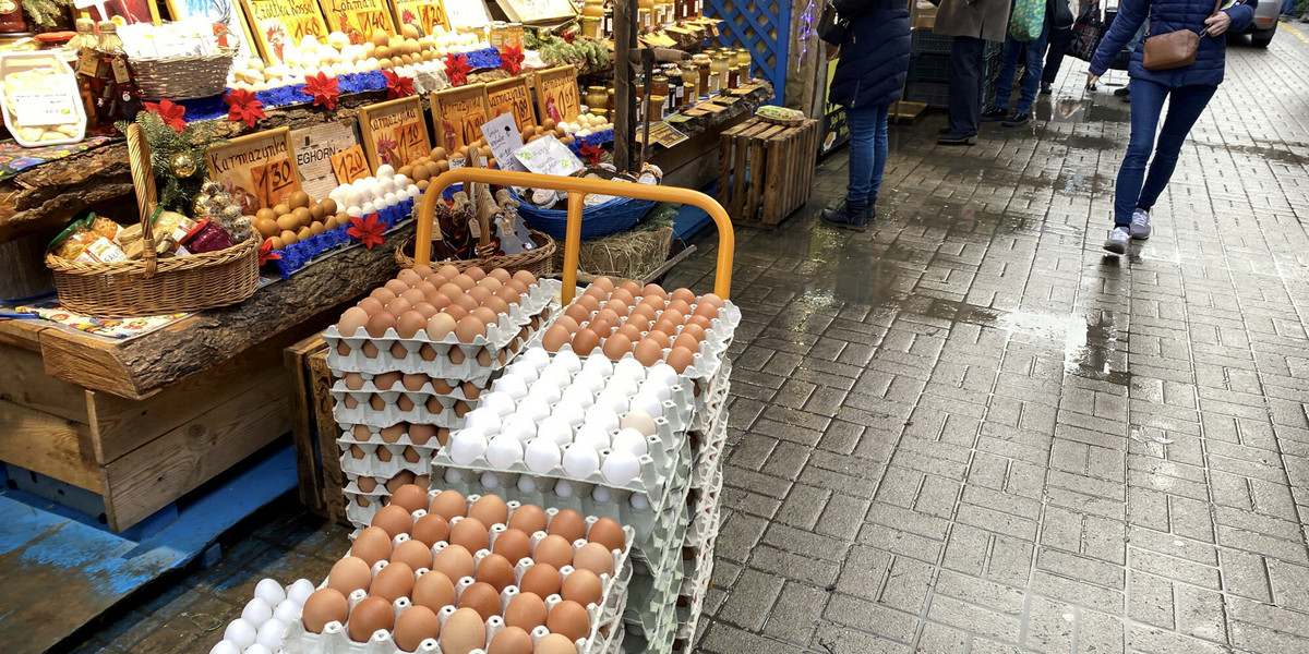 Święta Bożego Narodzenia są okresem, kiedy popyt detaliczny na jaja jest w Polsce najwyższy.