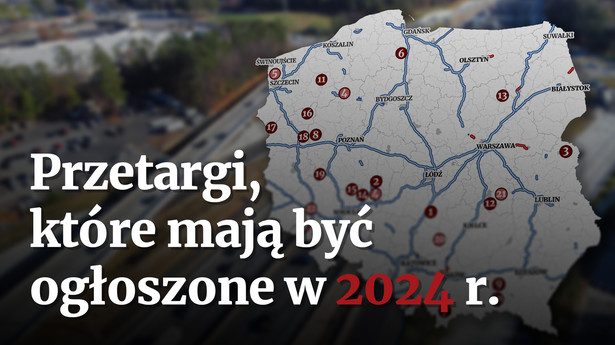 Przetargi drogowe w 2024 r.