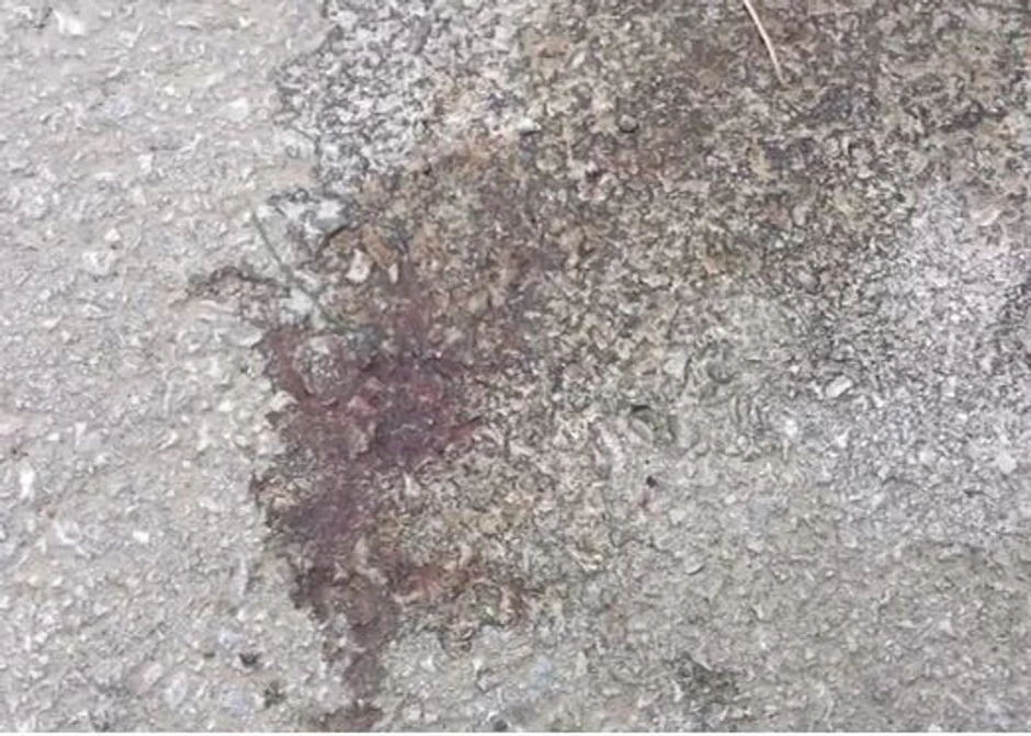 Tragovi krvi još su na mestu nesreće