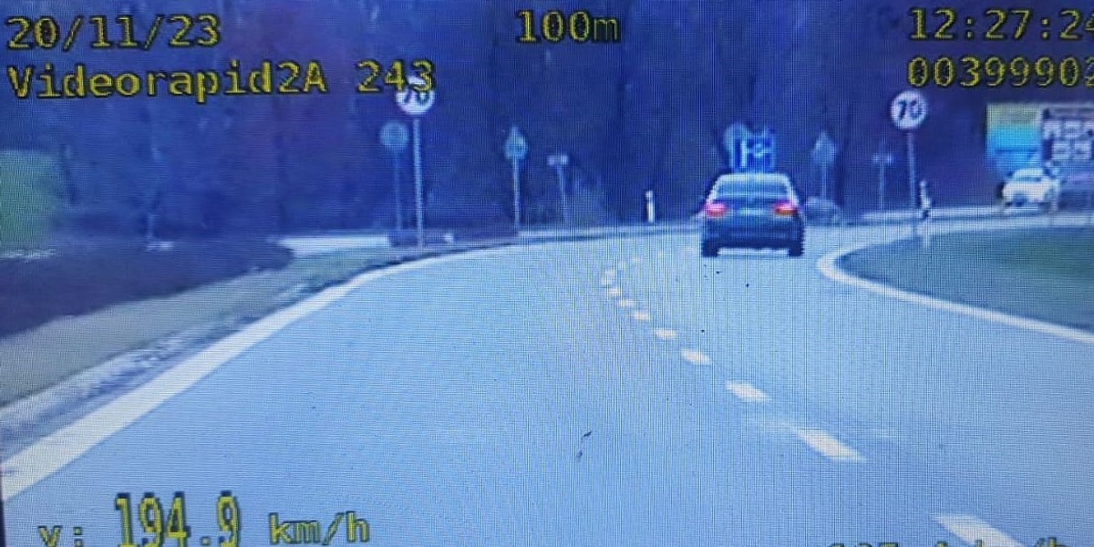 Prawie 200 km/h. Tyle pędził kierowca bmw w Tarnobrzegu.