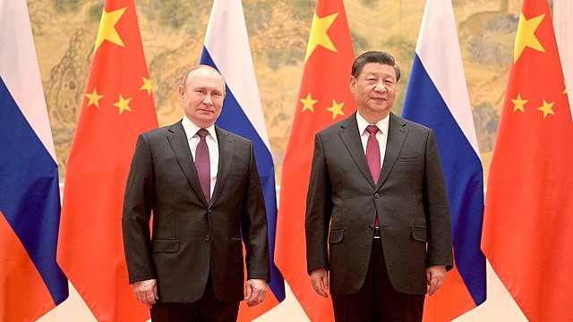 Władimir Putin i Xi Jinping. Pekin, 4 lutego 2022 r. 