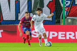 Japończyk bohaterem. Yokota strzelił dwa gole w meczu z mistrzem Polski [WIDEO]