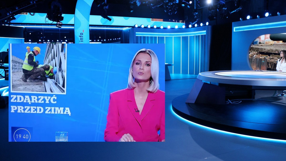 Błąd w programie "19:30" zaszokował widzów