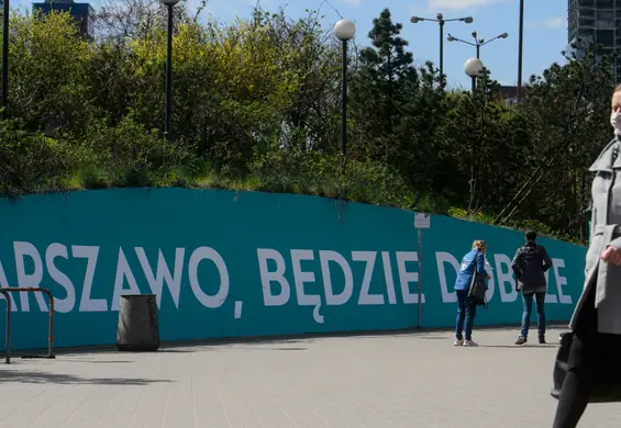 "Jeszcze będzie przepięknie". Powstały murale, które podnoszą na duchu (nie tylko) w czasie koronawirusa