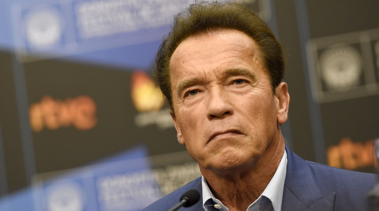 Schwarzenegger és Tyson összemérte tudását. /Fotó: Northfoto