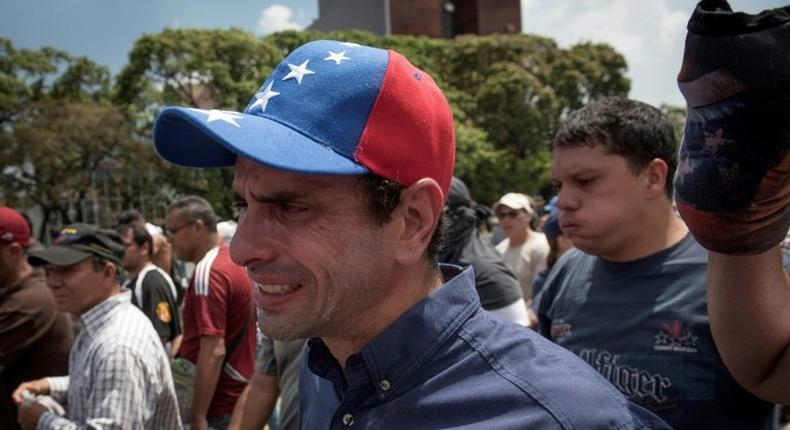 Opposition leader Henrique Capriles has spearheaded the mass demonstrations against Venezuela's Nicolas Maduro