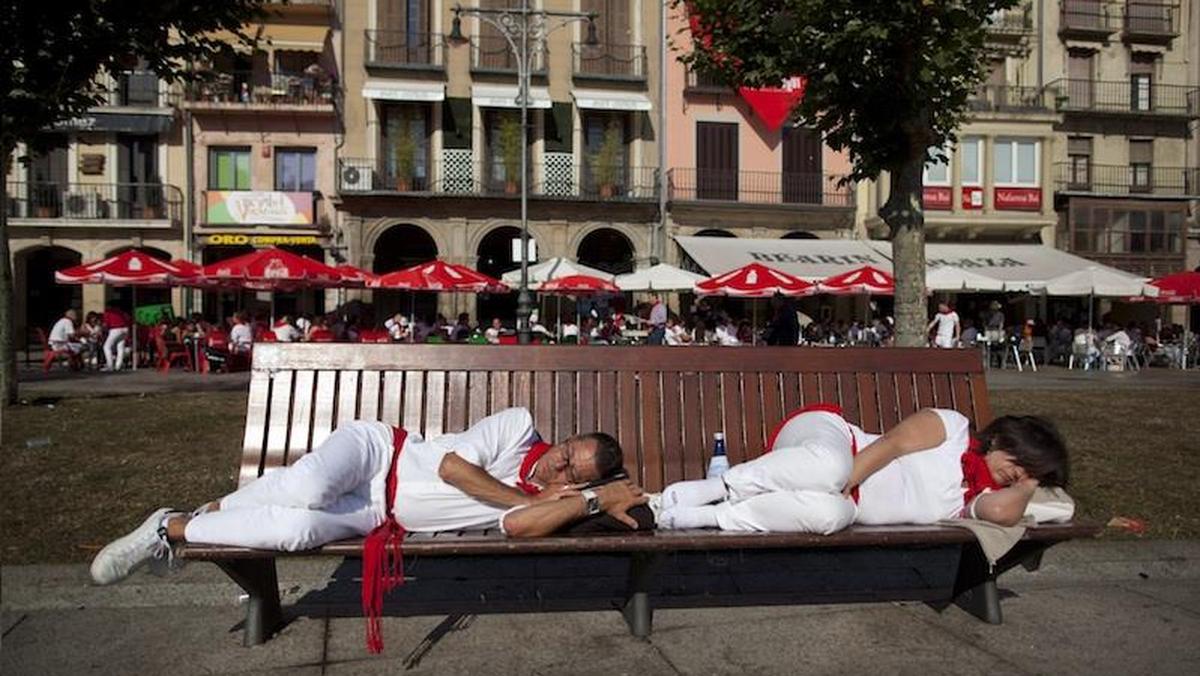 SPAIN PAMPLONA SAN FERMIN FESTIVAL