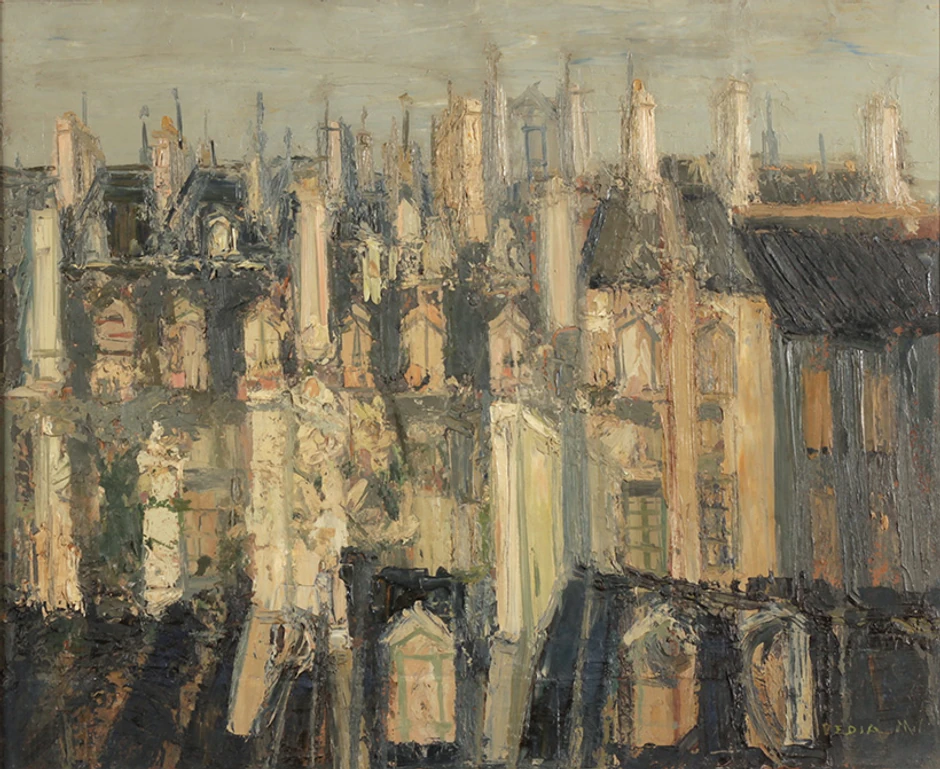 Peđa Milosavljević, Krovovi Pariza, 1952.