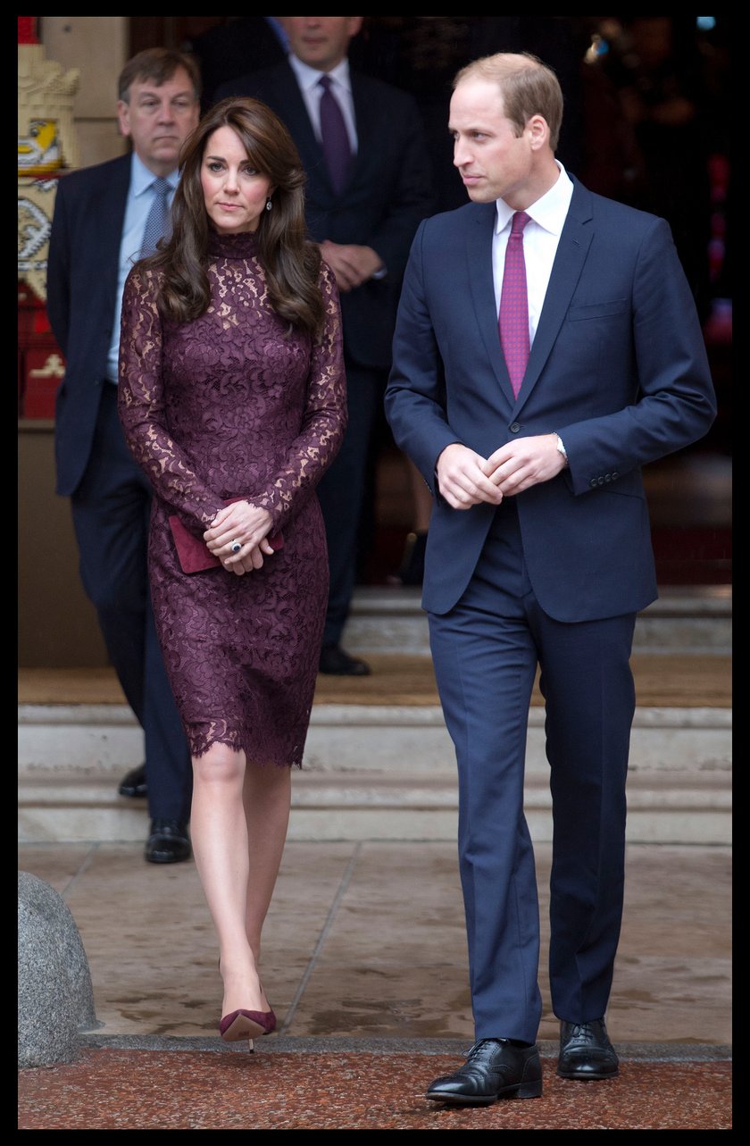 Księżna Kate w towarzystwie księcia Williama w  Lancaster House w Londynie