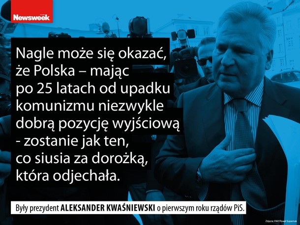 Aleksander Kwaśniewski cytaty tygodnia