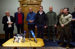 Kijów. Premier Fiala do prezydenta Zełeńskiego: Walczycie także dla nas i nie jesteście sami