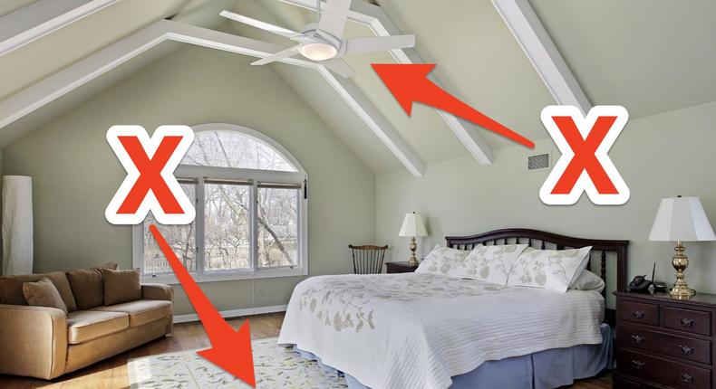 Interior designers don't love every bedroom trend.Shutterstock