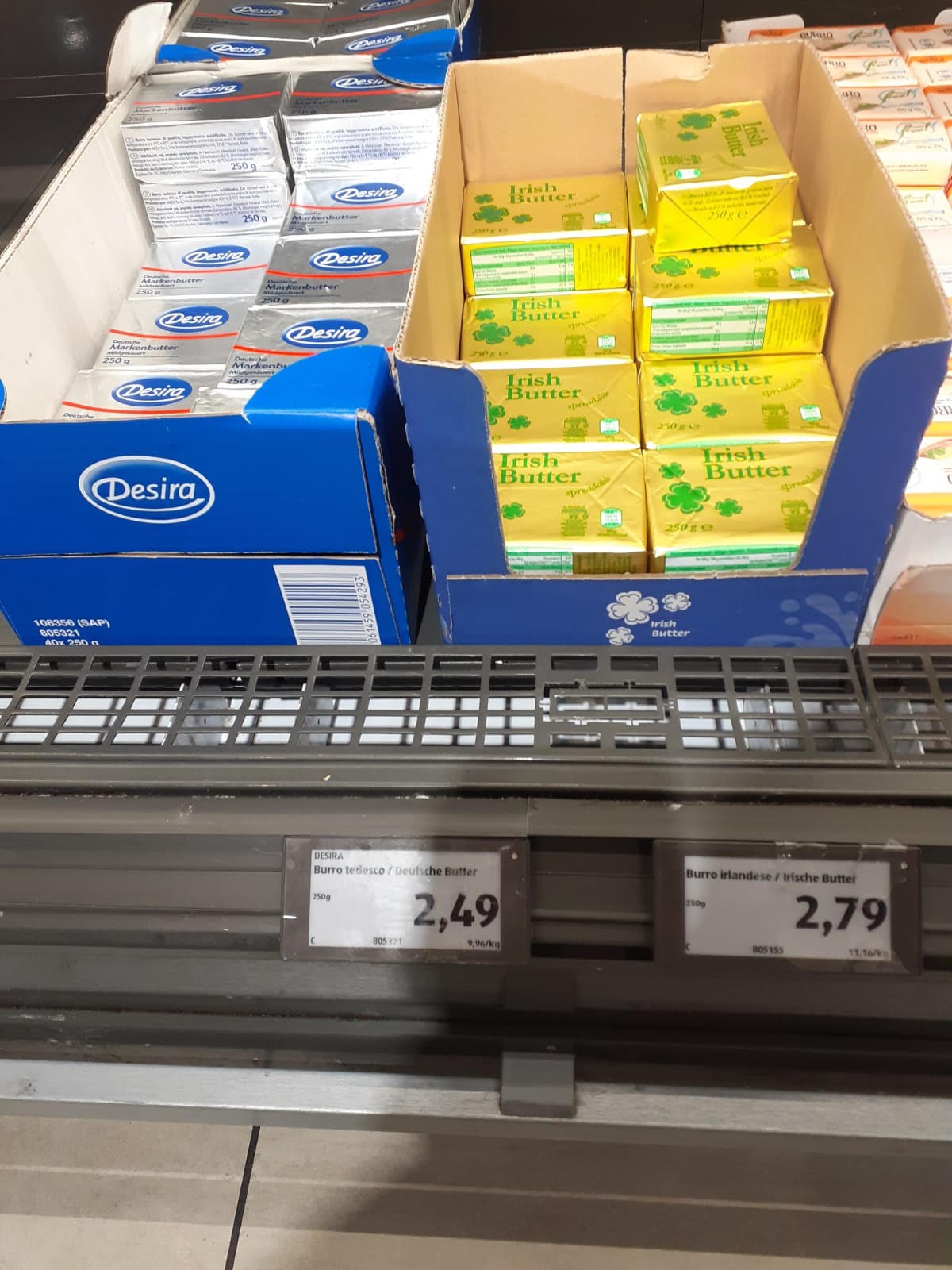 Čitateľka cvakla maslo v Taliansku.