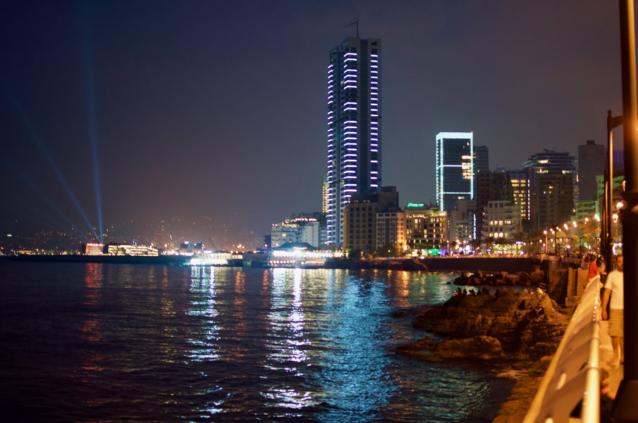  Bulwar nadmorski w Bejrucie