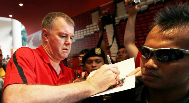 Former Manchester United player Gary Pallister Creator: MOHD RASFAN