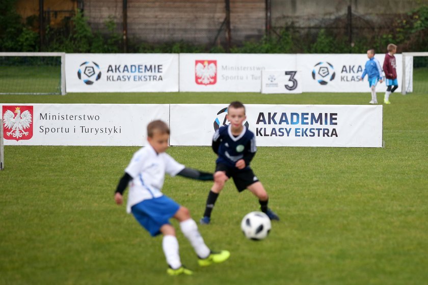 Pilka nozna. Ekstraklasa. Sandecja Nowy Sacz. Akademia Klasy Ekstra. 18.05.2018