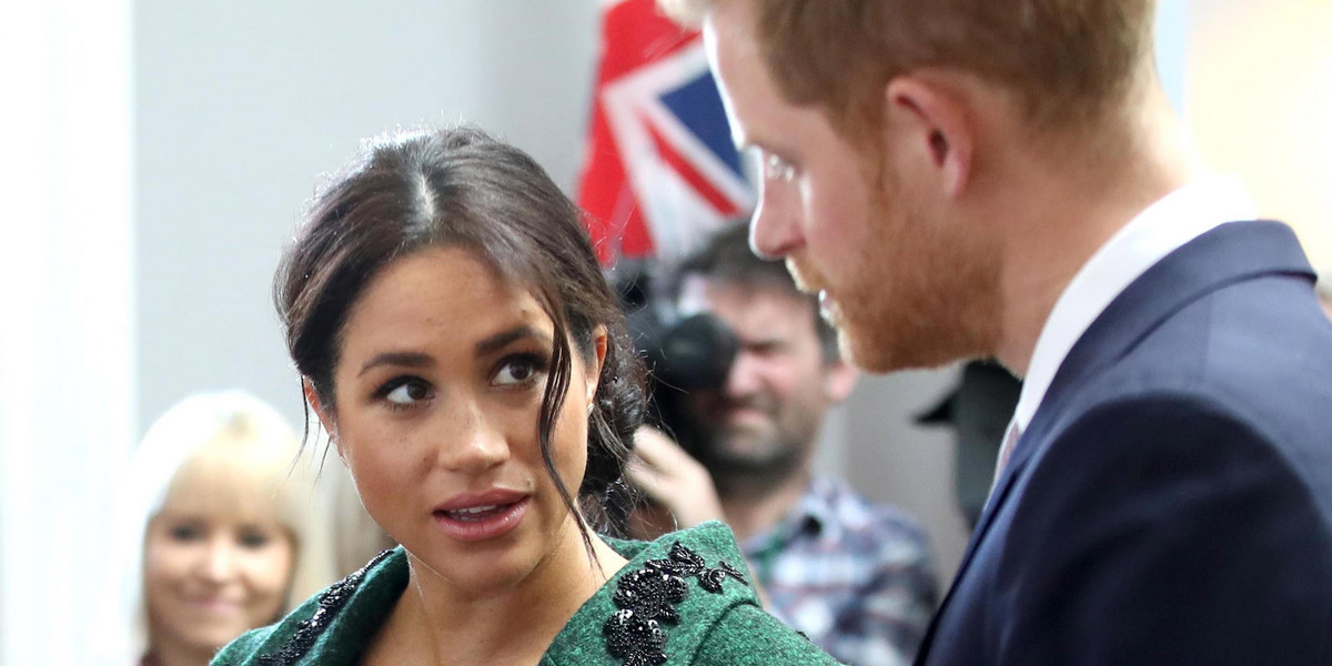 Księżna Meghan i książę Harry