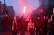 Demonstration at Polish National Independence Day