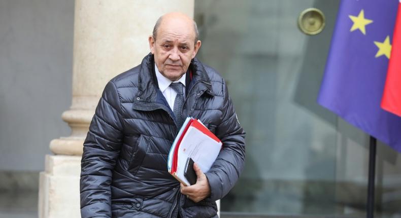 French Foreign Affairs Minister Jean-Yves Le Drian warned of the risks that could stem from Huawei's extensive work on 5G wireless networks