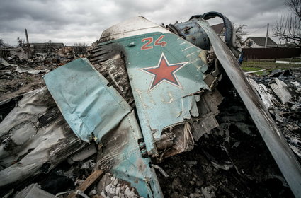 Rosyjskie myśliwce znalezione ze zwykłym GPS-em "przyklejonym do deski rozdzielczej"