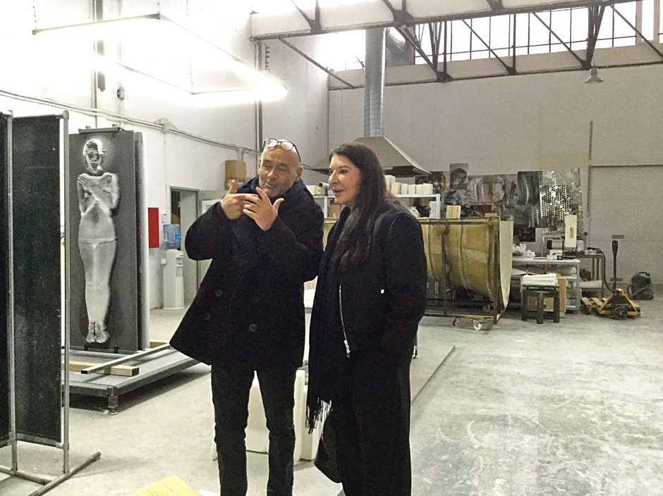 Marina Abramović u filmu "Telo ne laže"