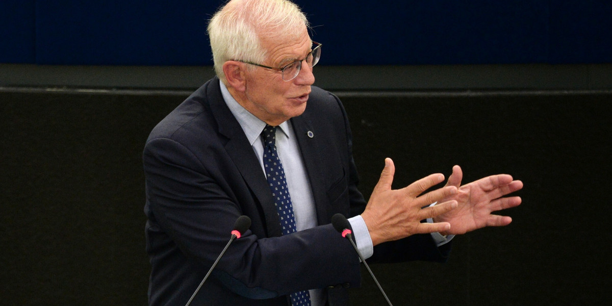 Josep Borrell, szef szef dyplomacji UE 