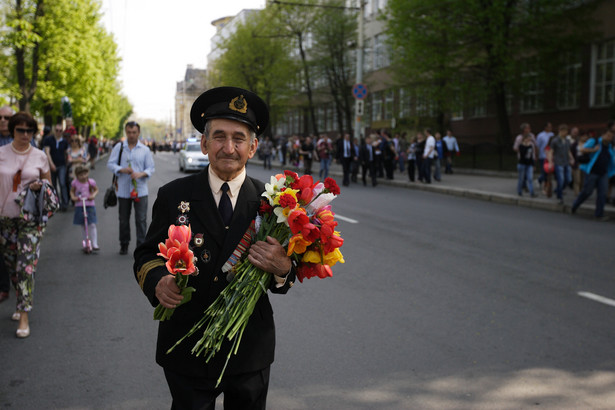 Parada w 2013 roku w Kaliningradzie z okazji Dnia Zwycięstwa