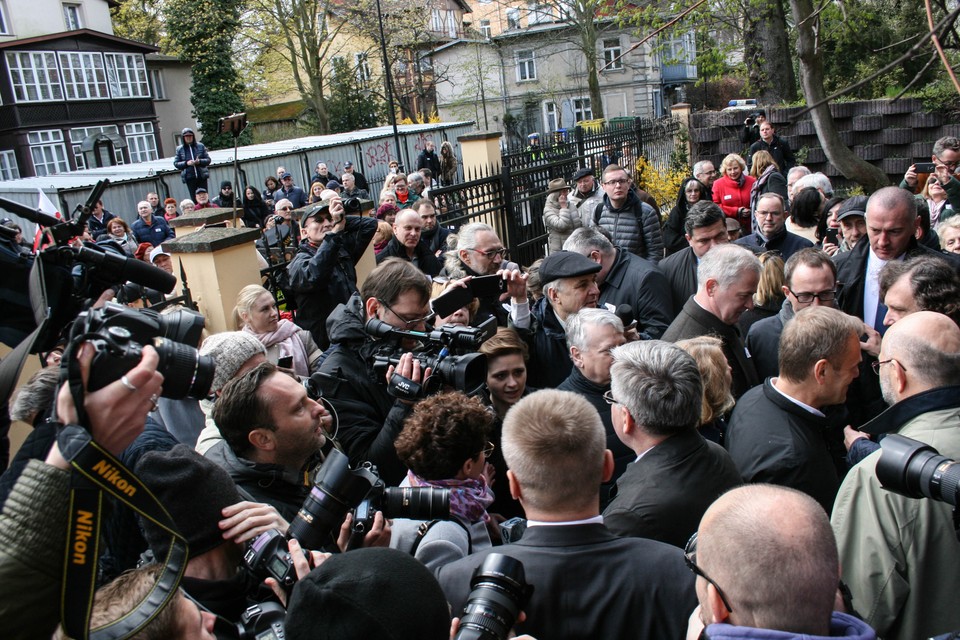 Odsłonięcie tablicy upamiętniającej Władysława Bartoszewskiego