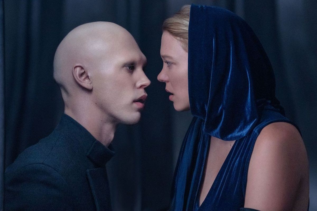 Austin Butler i Léa Seydoux w filmie "Diuna: Część druga"