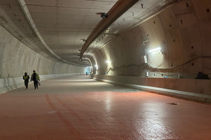 Tak wygląda teraz tunel w Świnoujściu. Wiadomo, jaki jest kolejny etap