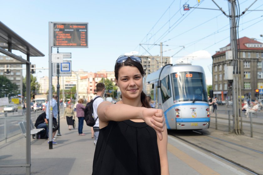 Ewelina Sykała (19 l.), pasażerka