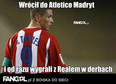 Atletico wygrywa z Realem - memy po meczu 