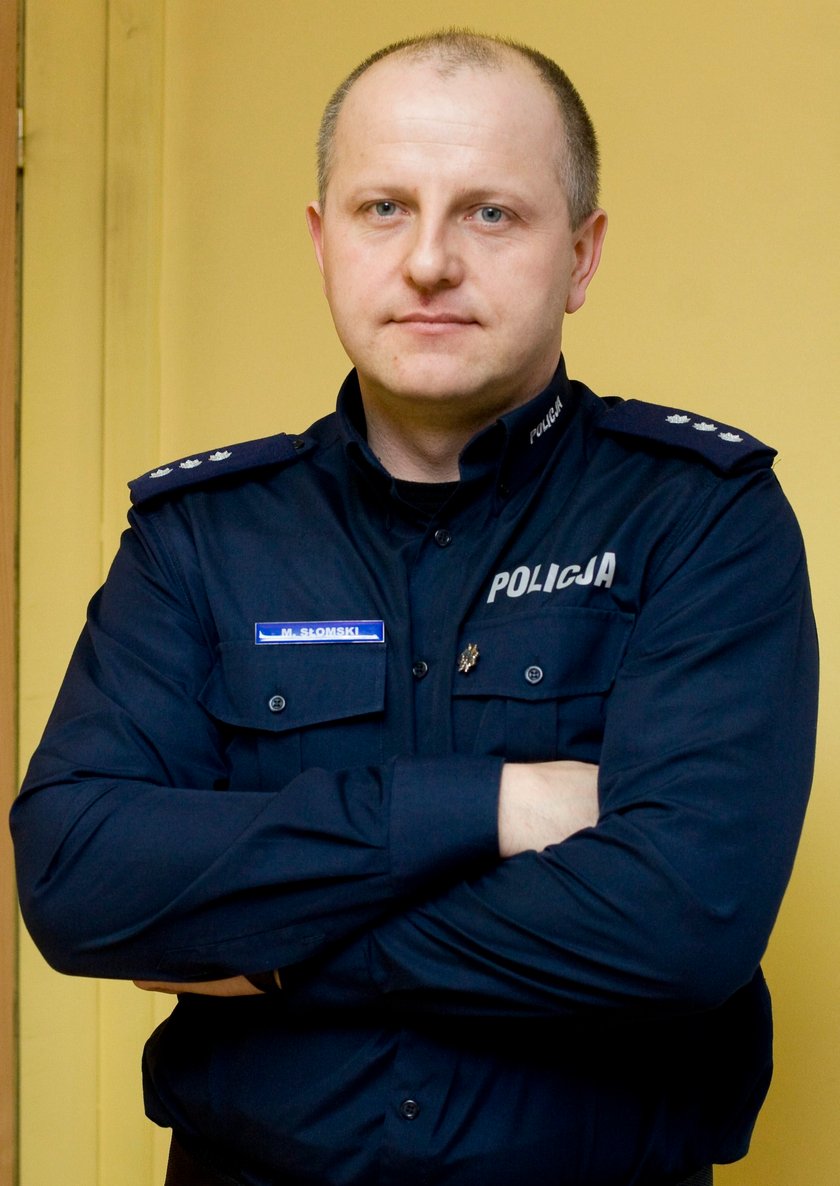 Marek Słomski, rzecznik policji w  Gliwicach