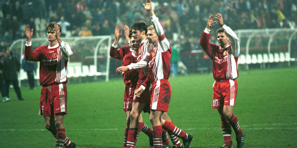 Piłkarze Widzewa wygrali z Legią 1:0 16 listopada 1996 r.