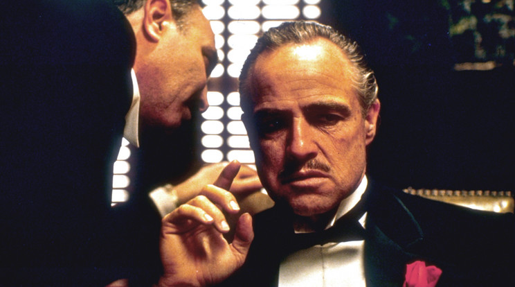 Marlon Brando Oscar-díjat kapott Don Corleone megformálásáért (Fotó: RAS-archív)